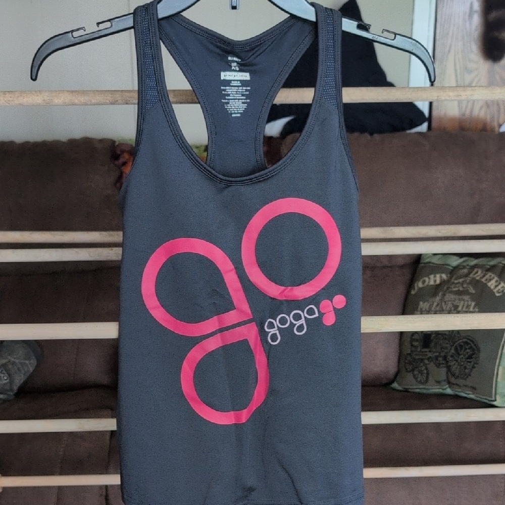 Old Navy Charcoal Activewear Top